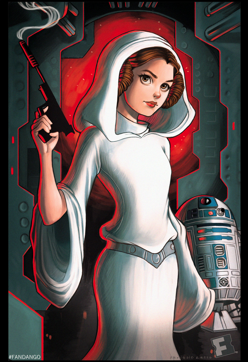 Illustration for article titled See the Heroines of Star Wars In All Their Animated Glory